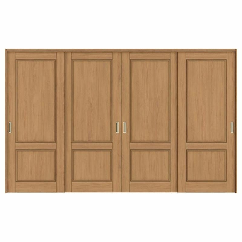 可動間仕切り 引き違い戸 4枚建 引戸上吊方式 ラシッサS パネルタイプ LAY ケーシング付枠 3220/3223 リクシル トステム 室内引戸 引違い戸 リフォーム DIY