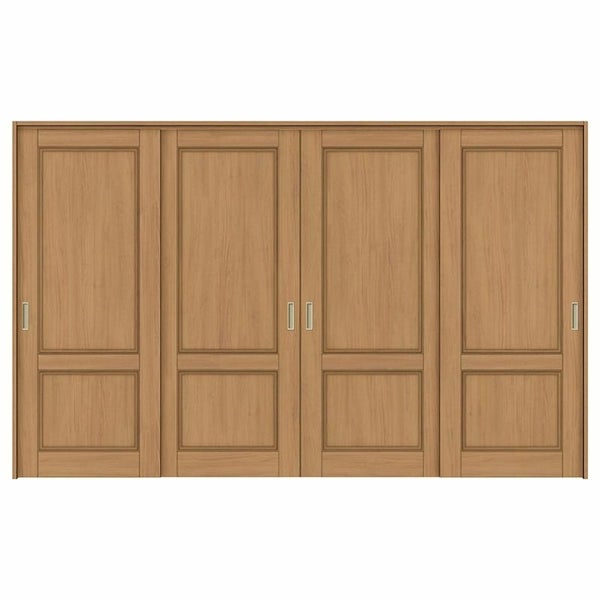 可動間仕切り 引き違い戸 4枚建 引戸上吊方式 ラシッサS パネルタイプ LAY ケーシング付枠 3220/3223 リクシル トステム 室内引戸 引違い戸 リフォーム DIY