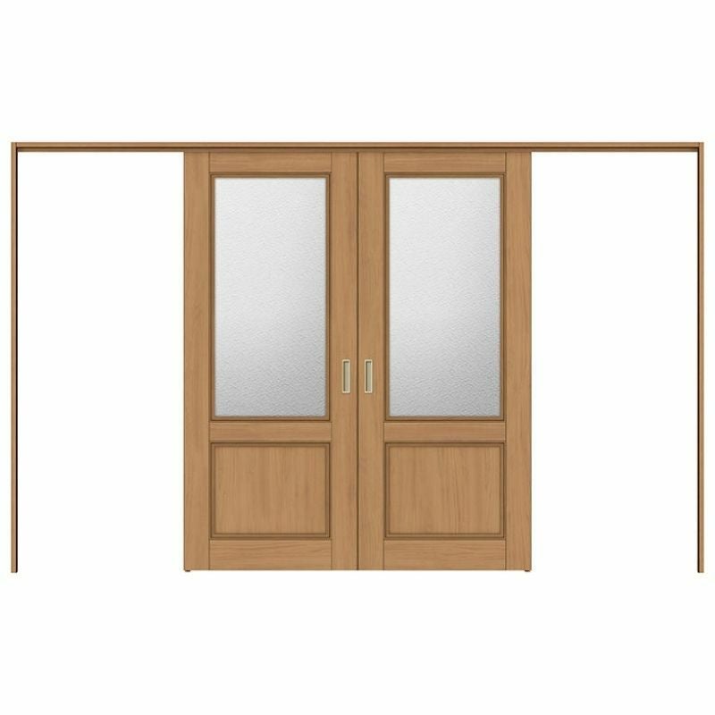 可動間仕切り 引き分け戸 引戸上吊方式 ラシッサS ガラスタイプ LGY ケーシング付枠 3220/3223 リクシル トステム 室内 引分け戸 ドア リフォーム DIY