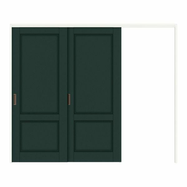 【オーダーサイズ 】リクシル ラシッサD ヴィンティア 可動間仕切り 片引戸 2枚建 AVMKD-LAY ケーシング付枠 Ｗ1604～2954mm×Ｈ1750～2425mm