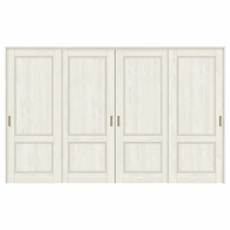 オーダーサイズ リクシル ラシッサＳ 可動間仕切り 上吊方式 引違い戸4枚建 ASMHF-LAY ノンケーシング枠 W2149～3949mm×Ｈ1750～2425mm