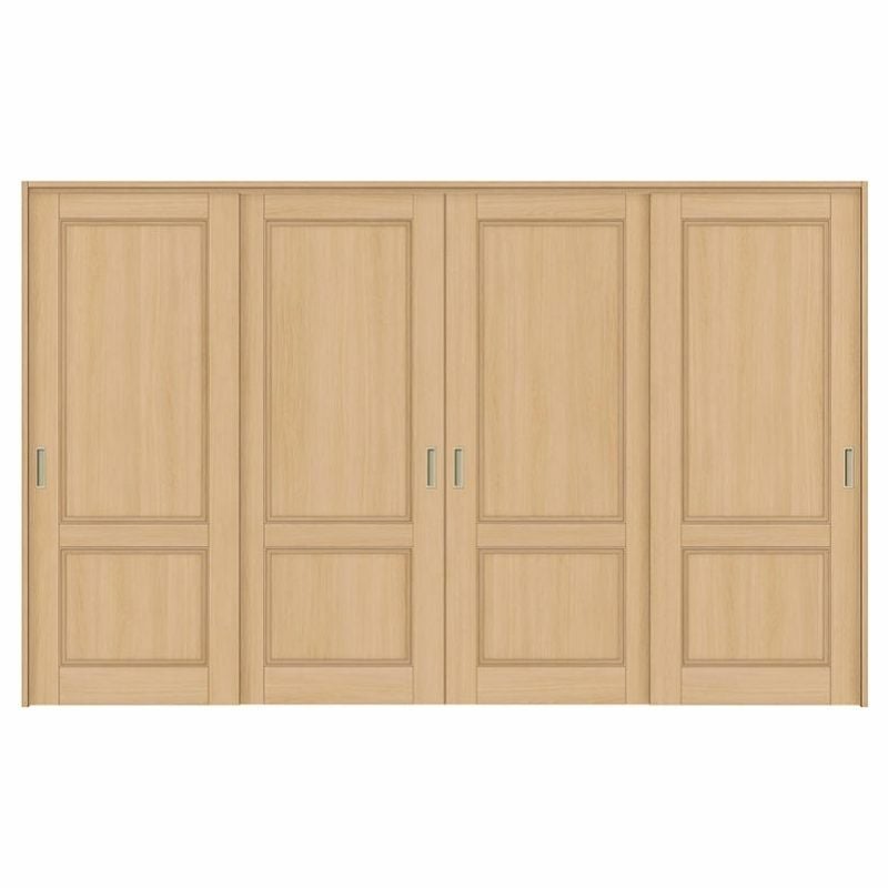 オーダーサイズ リクシル ラシッサＳ 可動間仕切り 上吊方式 引違い戸4枚建 ASMHF-LAY ケーシング付枠 W2149～3949mm×Ｈ1750～2425mm