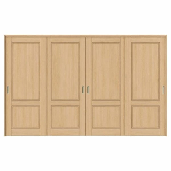 オーダーサイズ リクシル ラシッサＳ 可動間仕切り 上吊方式 引違い戸4枚建 ASMHF-LAY ケーシング付枠 W2149～3949mm×Ｈ1750～2425mm