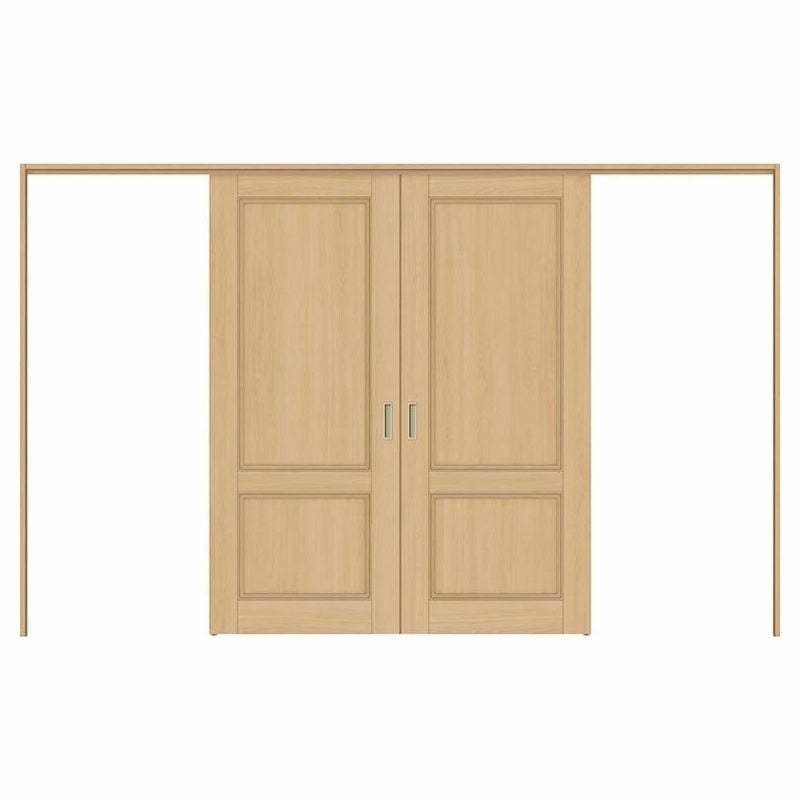 オーダーサイズ リクシル ラシッサＳ 可動間仕切り 上吊方式 引分け戸 ASMWH-LAY ケーシング付枠 W2149～3949mm×Ｈ1750～2425mm