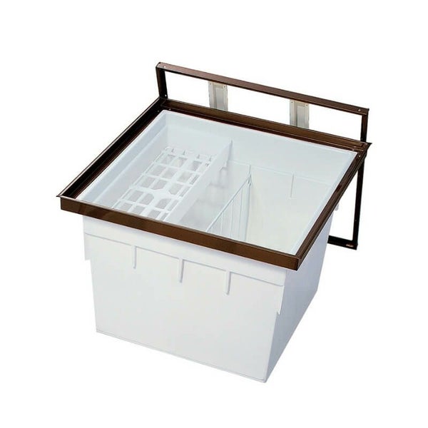 床下収納 標準タイプ 深型600 □-A600-MAJ7 寸法(mm) 606×606×463 抗菌仕様 LIXIL リクシル 床下 収納