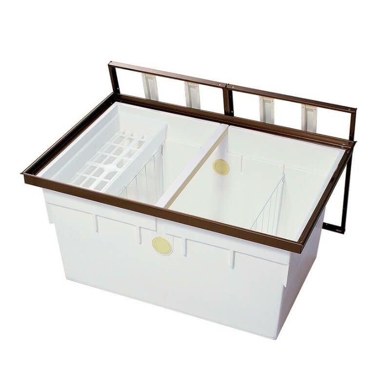 床下収納 標準タイプ 深型900 □-A900-MAJ7 寸法(mm) 606×909×463 抗菌