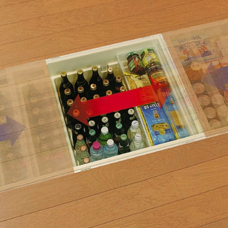 床下収納 スライドタイプ 深型600 □-C600-MAJ7 寸法(mm) 606×606×535