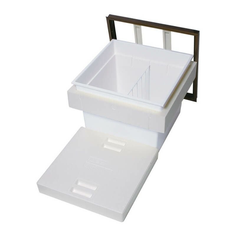 床下収納 断熱タイプ 深型600 □-A600-MAJ7 ZZ-0001-MAJ7 寸法(mm) 606×606×463 抗菌仕様 LIXIL リクシル 床下 収納