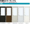 勝手口ドア 06018 エピソードⅡ ＮＥＯ W640×H1830 mm YKKap 断熱 樹脂アルミ複合 サッシ 勝手口 ドア 窓 リフォーム DIY 2枚目