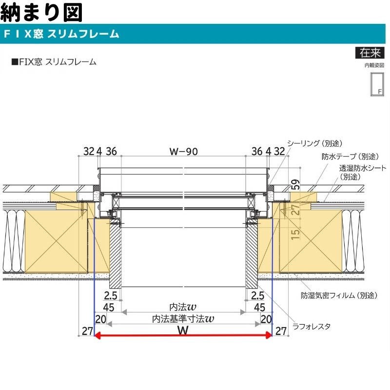 FIX窓 スリムフレーム 08309 エピソードⅡ NEO W870×H970 mm YKKap