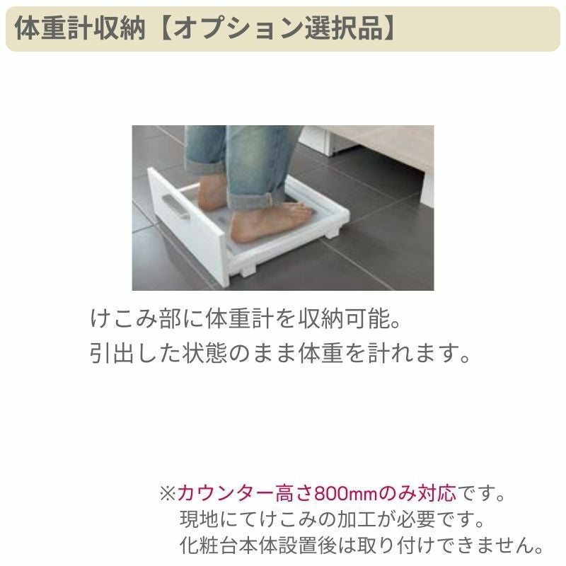 洗面台 LIXIL/リクシル INAX Crevi クレヴィ 奥行500タイプ 化粧台本体