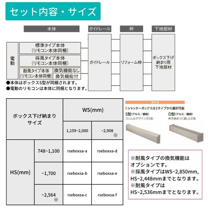 リフォームシャッター 電動 WS1215～2000×HS748～1100mm ボックス下げ片入隅納まり オーダーサイズ LIXIL TOSTEM 簡単 防犯 耐風 アルミサッシ 雨戸 後付け 8枚目