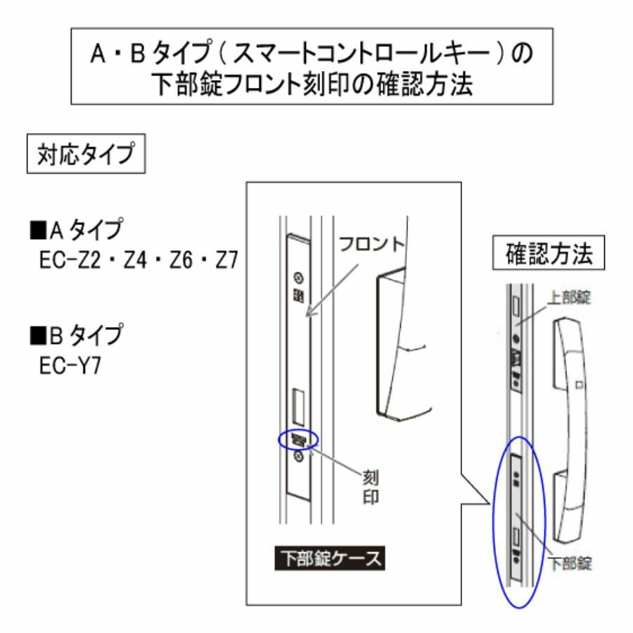 YKKAP 玄関ドア スマートコントロールキー用タグキー：追加用タグキー YSHHW-3K48193 アルミサッシ 3枚目