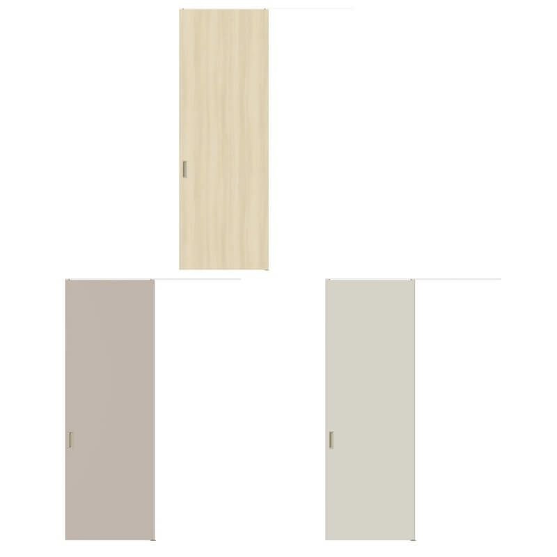 【オーダーサイズ 】室内引戸 天井埋込方式 リクシル ラシッサD キナリモダン 片引戸標準タイプ AKTK-LAA  W1052～1952mm×Ｈ1720～2400mm DIY