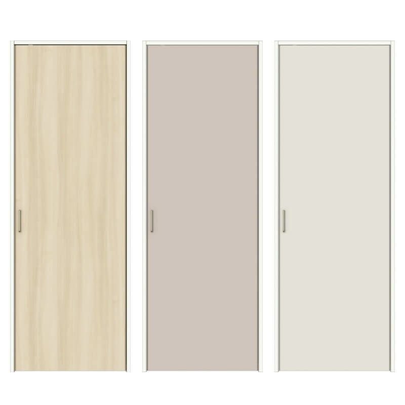 【オーダーサイズ 】クローゼット扉 ドア 片開き戸 ラシッサD キナリモダン LAA ノンケーシング枠 標準タイプ W302～619mm×H1823～2430mm DIY