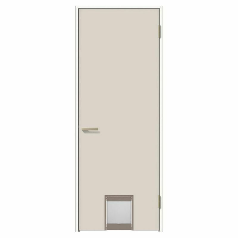 LIXIL ペットドア ラシッサD キナリモダン ケーシング付枠 LAA 片開き