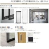 室内引戸 片引戸 標準タイプ 天井埋込方式 ライン枠 ラフィス RGV アクリル系パネル 1324/1624/1824 リクシル LIXIL Raffis 建具 リフォーム 7枚目