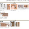 室内引戸 片引戸 標準タイプ アウトセット方式 ノンケーシング枠 ラフィス RGW アクリル系パネル 1320/1520/1620/1820 リクシル LIXIL Raffis 建具 リフォーム 8枚目