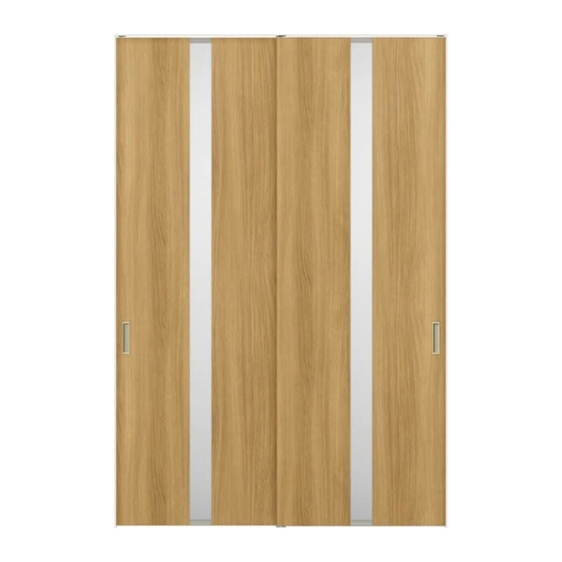 室内引戸 引違い戸2枚建 上吊方式 ライン枠 ラフィス RGW アクリル系パネル 1624/1824 リクシル LIXIL Raffis 建具 交換 リフォーム DIY