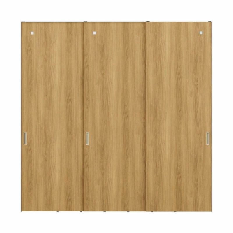 室内引戸 引違い戸3枚建 上吊方式 ライン枠 ラフィス RGX アクリル系パネル 2424 リクシル LIXIL Raffis 建具 交換 リフォーム DIY