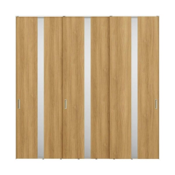 室内引戸 引違い戸3枚建 上吊方式 ライン枠 ラフィス RGW アクリル系パネル 2424 リクシル LIXIL Raffis 建具 交換 リフォーム DIY