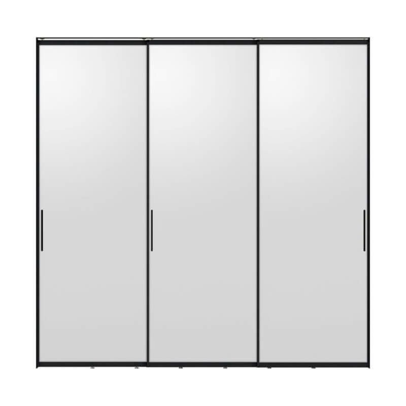 室内引戸 引違い戸3枚建 上吊方式 ライン枠 ラフィス RZA アルミガラス 2424 リクシル LIXIL Raffis 建具 交換 リフォーム DIY