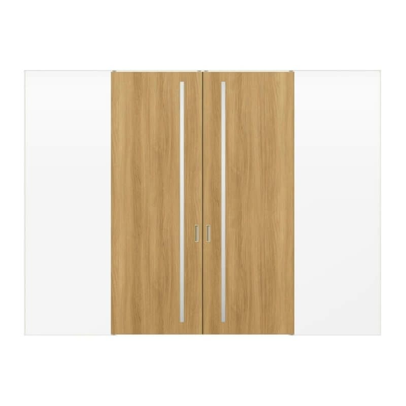 室内引戸 引分け戸 上吊方式 ライン枠 ラフィス RGV アクリル系パネル 3224 リクシル LIXIL Raffis 建具 交換 リフォーム DIY