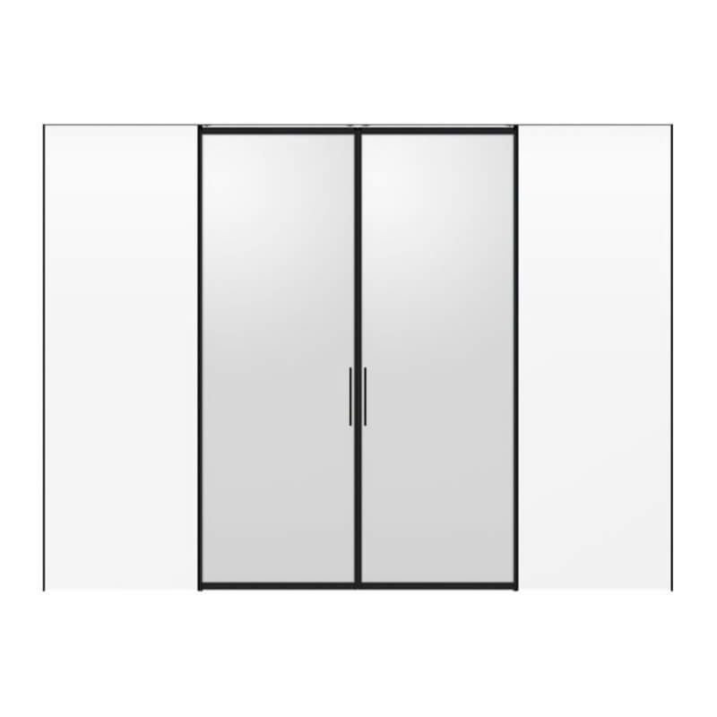 室内引戸 引分け戸 上吊方式 ライン枠 ラフィス RZA アルミガラス 3224 リクシル LIXIL Raffis 建具 交換 リフォーム DIY