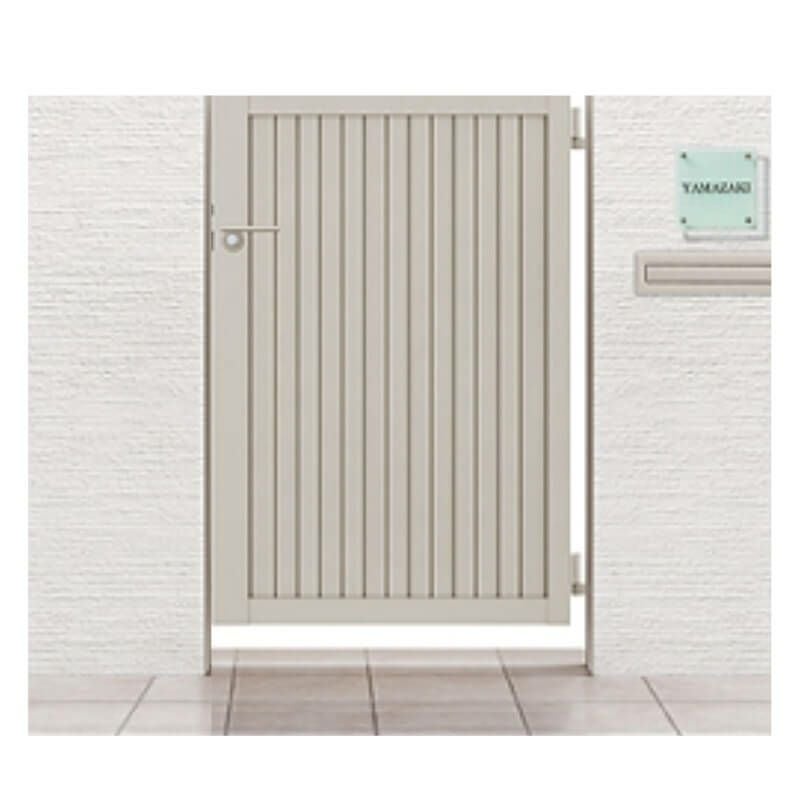 開き門扉AB TM1型 片開き 柱使用 呼称08-12 扉寸法W800×H1200mm