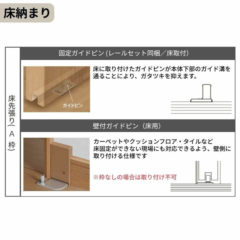 LIXIL 室内引戸 片引戸 アウトセット方式 固定枠なし ラシッサS 洗面