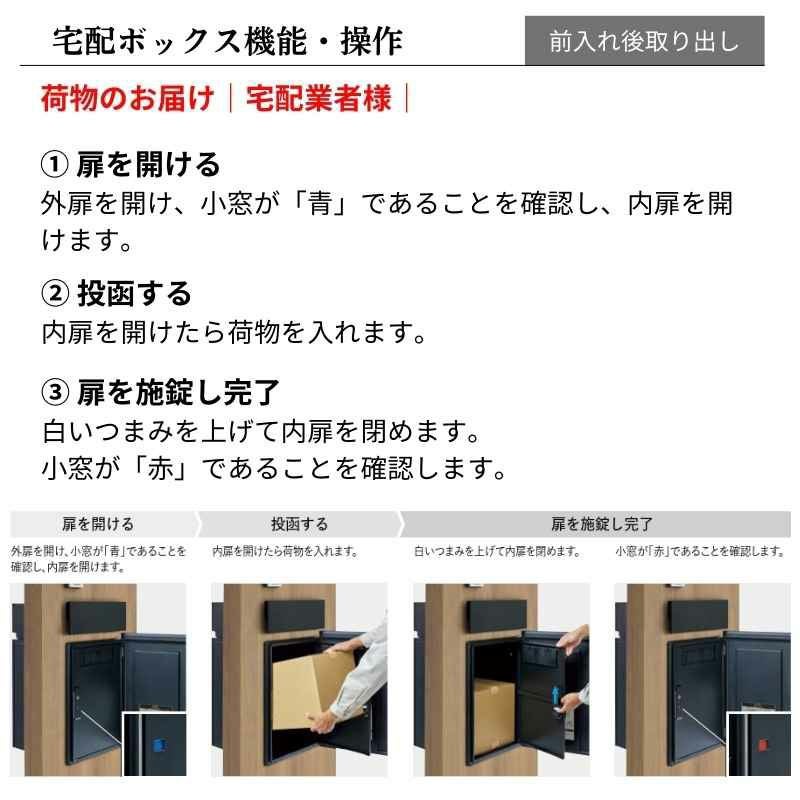 宅配ボックス リクシル ボックスセットKN （エクスポストKN+宅配
