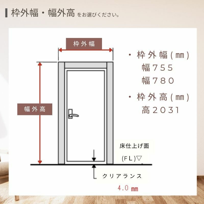 イエリア 音配慮 ドア 居室タイプ 片開き 20デザイン 室内ドア セミ 