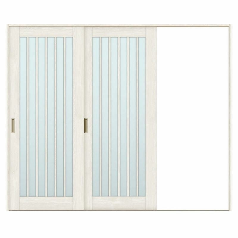 LIXIL ラシッサS 片引戸 2枚建 Vレール方式 LGZ ノンケーシング枠 2420