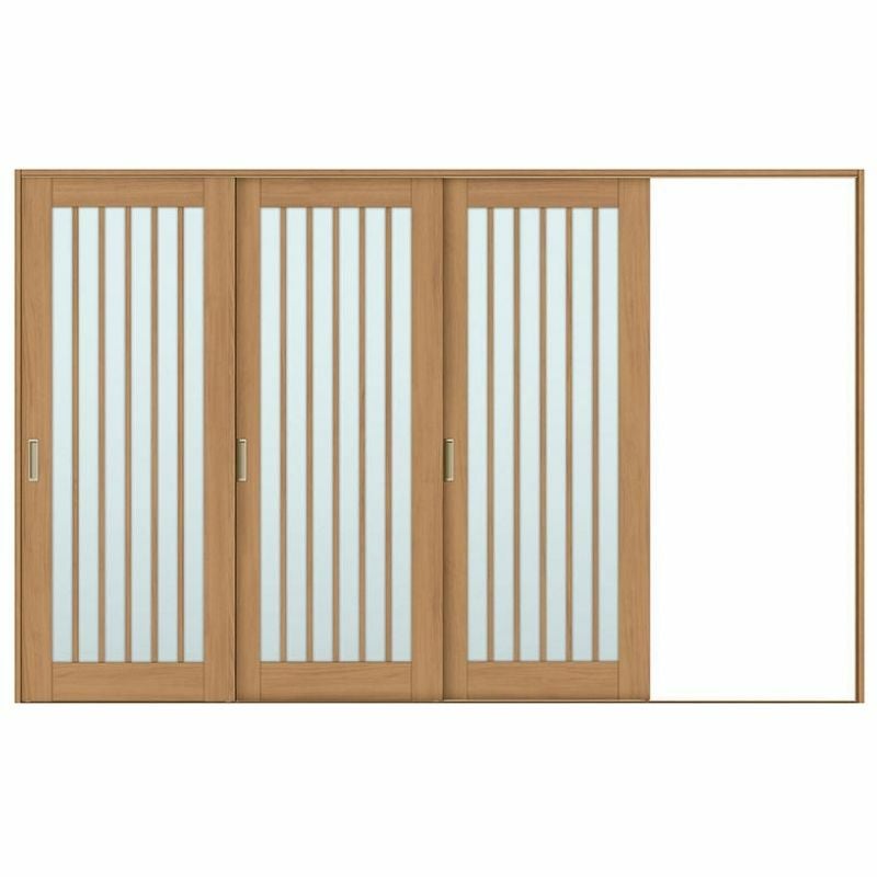 LIXIL ラシッサS 片引戸 3枚建 Vレール方式 LGA ケーシング付枠 3220