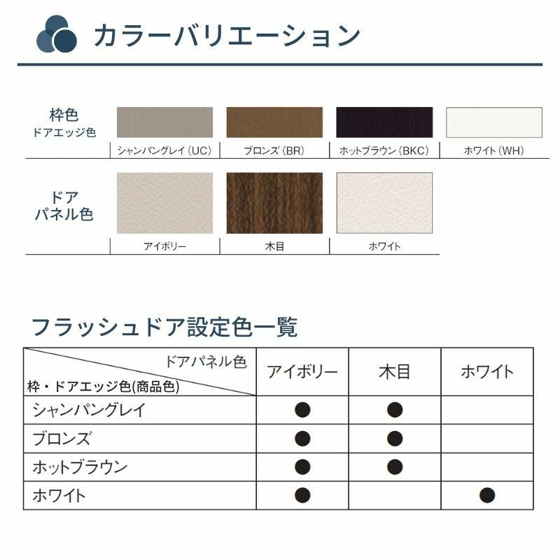三協アルミ 半外付型 フラッシュドア アングル付 06018 枠寸法 W640mm