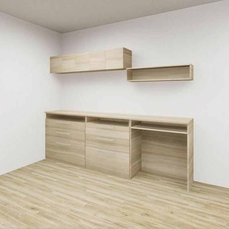納期遅延】 カップボード カグタス収納 間口240cm(90+75+75cm) フロア