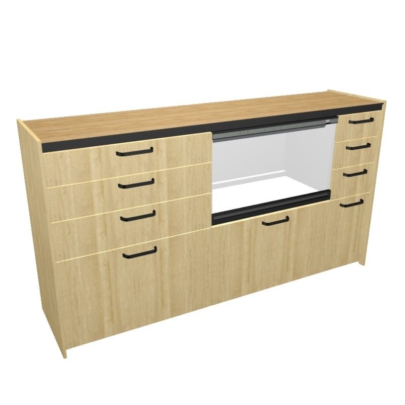 カップボード 26年新モデル カップボード ノクト 食器棚 間口180cm(75+75+30)cm 壁付