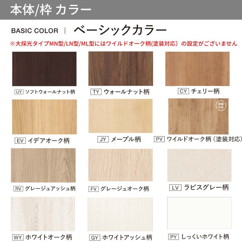 パナソニック ベリティス 片開きドア クラフトレーベル 採光タイプ LH