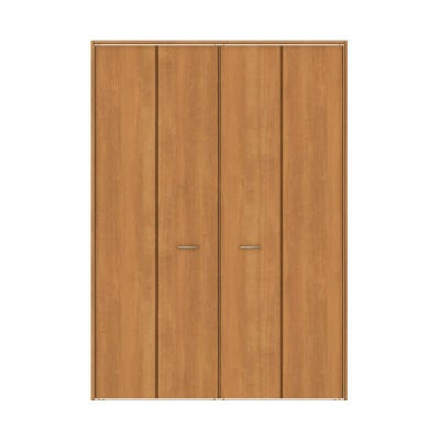 建具 扉 クローゼット ドア 折れ戸 4枚 TA レールタイプ(ピボット仕様) ノンケーシング枠 把手付 EAA 1223/1623/1723 ミラーなし 押入れ 折戸リフォーム DIY