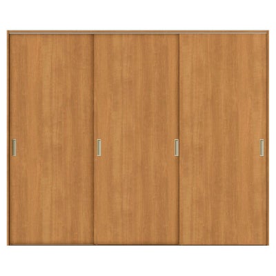 建具 室内引戸 TA Vレール方式 ノンケーシング枠 引違い戸 3枚建/EAA(パネルタイプ) 2420 リクシル トステム ドア 交換 リフォーム DIY