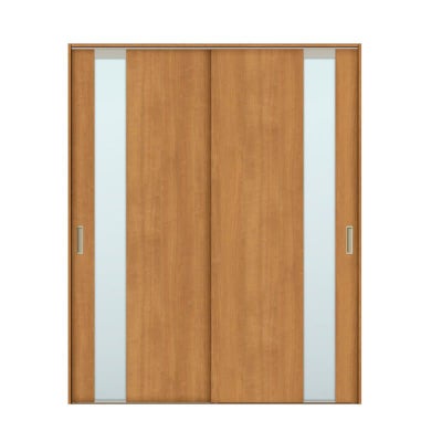 建具 室内引戸 TA Vレール方式 ノンケーシング枠 引違い戸 2枚建/EGT(エッチングガラス) 1620 リクシル トステム ドア 交換 リフォーム DIY