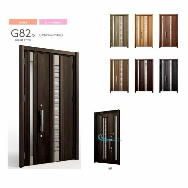 Tagさん専用 AMES リドルフィン 8.5 リフォーム用玄関ドア リシェント3 片開きドア ランマなし G82型 断熱