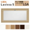 リクシル 室内窓 ラシッサS LGA ノンケーシング枠 0704 W780×H401mm ランマ用窓 LIXIL トステム 室内用サッシ 窓 建具 リフォーム DIY