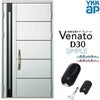 玄関ドア YKKap Venato D30 F08 親子ドア スマートコントロールキー W1235×H2330mm D4/D2仕様 YKK 断熱玄関ドア ヴェナート 新設 おしゃれ リフォーム