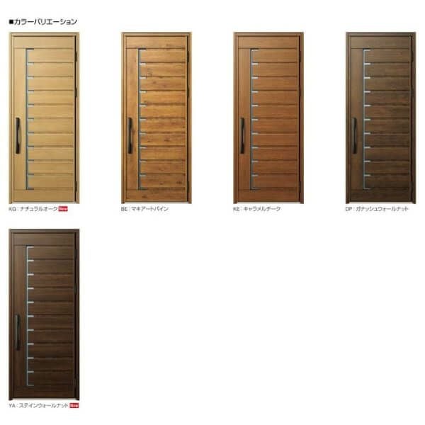 玄関ドア YKKap Venato D30 N02 親子ドア(入隅用) スマートコントロールキー W1135×H2330mm D4/D2仕様 YKK 断熱玄関ドア ヴェナート 新設 おしゃれ リフォーム 2枚目