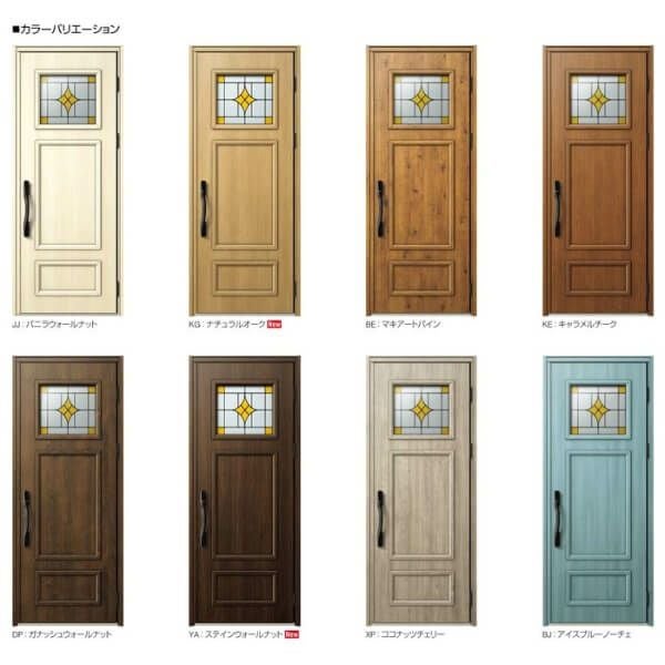 玄関ドア YKKap Venato D30 E02 親子ドア(入隅用) 手動錠仕様 W1135×H2330mm D4/D2仕様 YKK 断熱玄関ドア ヴェナート 新設 おしゃれ リフォーム 2枚目