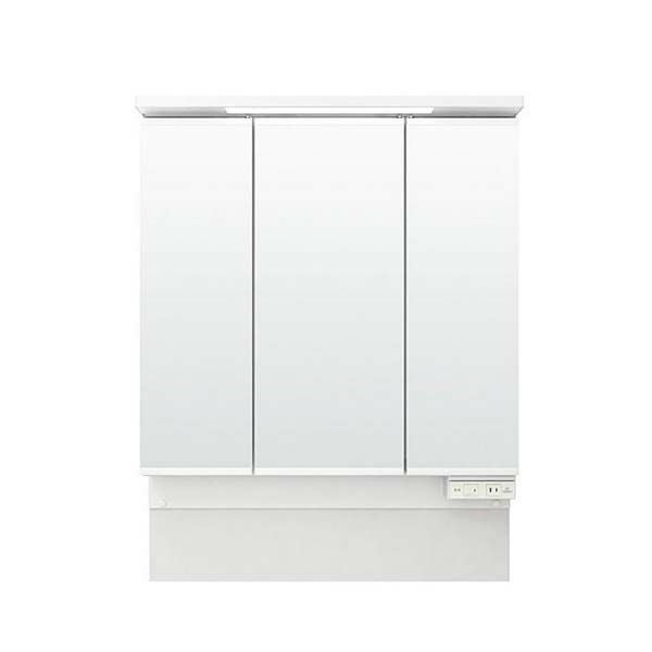 ピアラ ミラーキャビネット 間口W900mm MAJX2-903TZJU 3面鏡 スリムLED アジャストミラー 全収納 全高1780～1900mm用 くもり止めコート付 洗面台 リフォーム