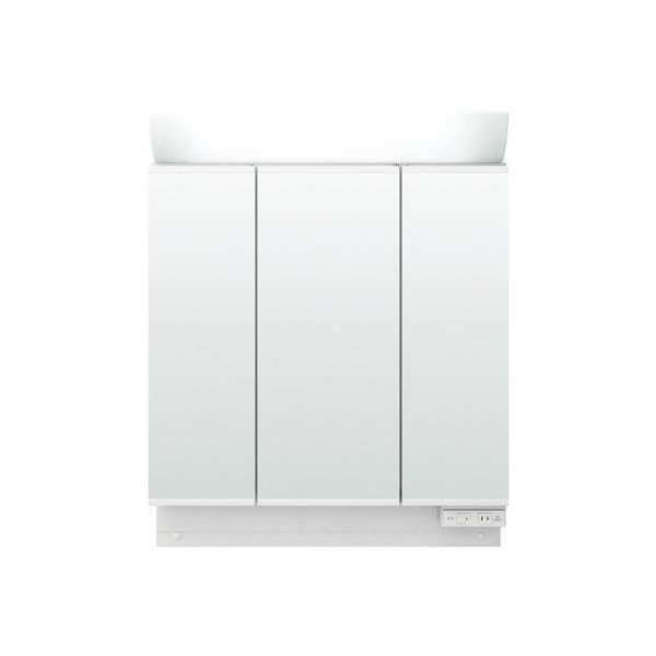 ピアラ ミラーキャビネット 間口W750mm MAR3-753TXJU 3面鏡 スリムLED