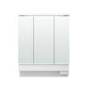 ピアラ ミラーキャビネット 間口W750mm MAR3-753KXJU 3面鏡 スリムLED スマートポケット付全収納 全高1900mm用 くもり止めコート付
