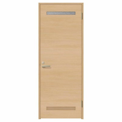 トイレドア 特注 オーダーサイズ ラシッサS LYB ケーシング付枠 W597~957×H1740～2425mm リクシル LIXIL 明かり窓付 錠付き 屋内 オーダー 建具 ドア 木製 おしゃれ 室内ドア 交換 リフォーム DIY 【リフォームおたすけDIY】